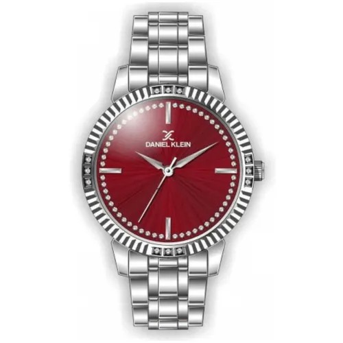Наручные часы Daniel Klein Daniel Klein 12530-5, серебряный, красный