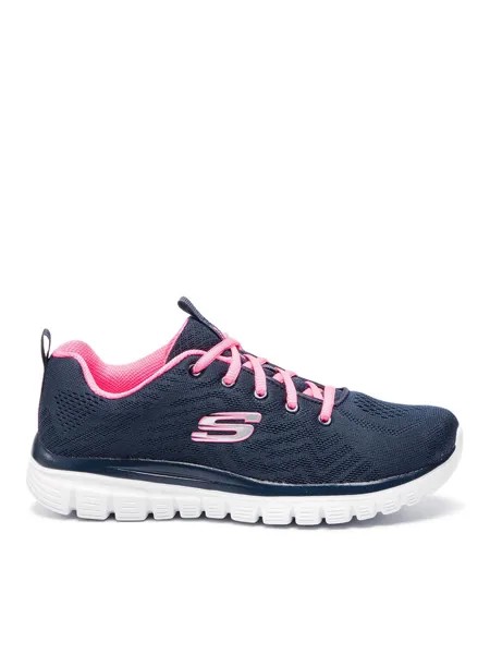 Кроссовки Get Connected Skechers, темно-синий