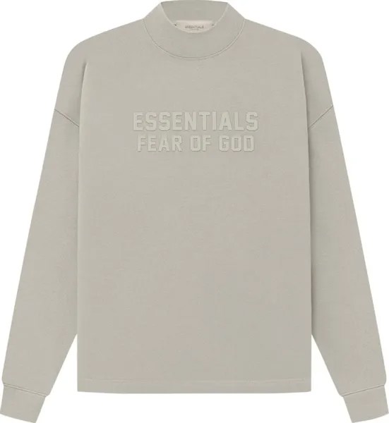 Толстовка Fear of God Essentials Relaxed Crewneck 'Seal', серый