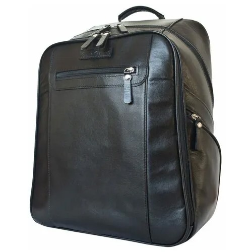 Кожаный рюкзак Carlo Gattini Cossira black 3048-01