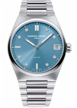 Швейцарские наручные  женские часы Frederique Constant FC-240LND2NH6B. Коллекция Highlife