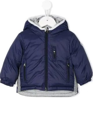 Moncler Enfant пуховик с капюшоном