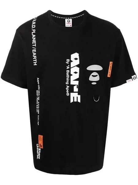 AAPE BY *A BATHING APE® футболка с логотипом