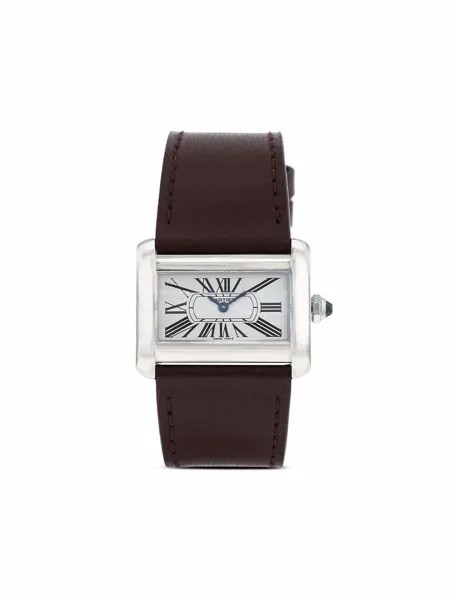 Cartier наручные часы Tank Divan pre-owned 32 мм 1990-х годов