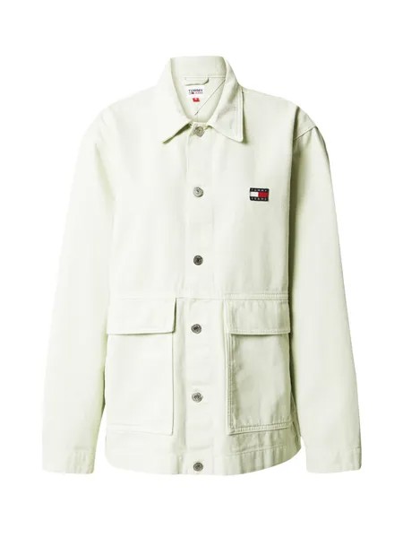 Межсезонная куртка Tommy Jeans, пастельно-зеленый