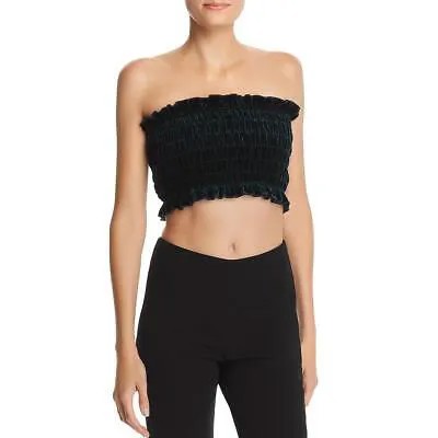 Бархатный укороченный топ без бретелек без бретелек Tiger Mist Womens Lucia BHFO 3536
