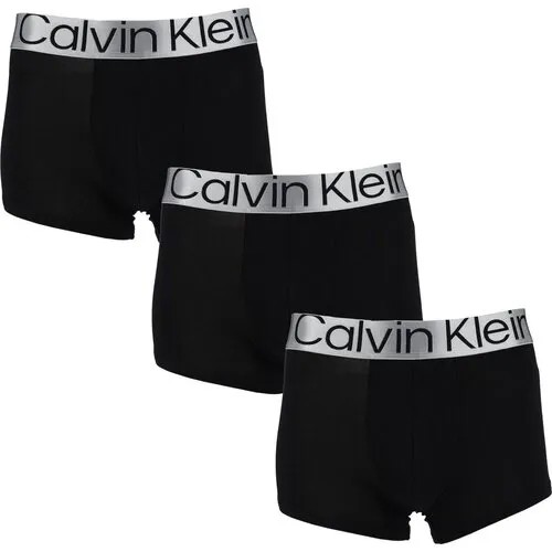 Трусы CALVIN KLEIN, 3 шт., размер S, черный