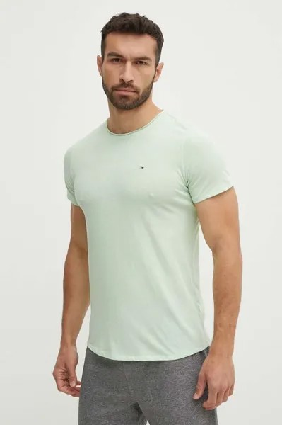 Футболка Tommy Jeans, зеленый