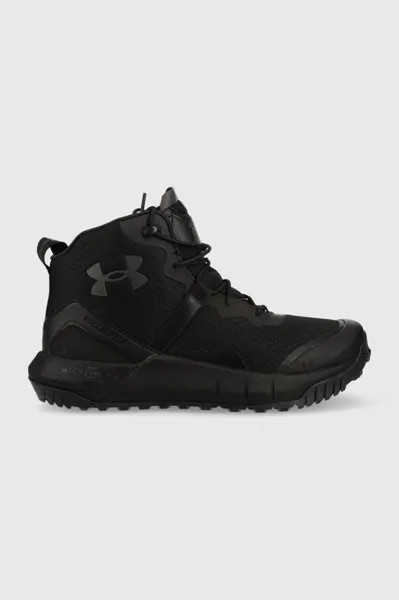 Туфли Micro G Valsetz Mid Under Armour, черный