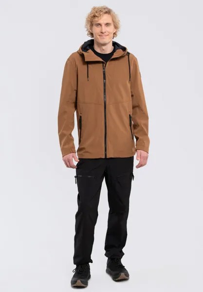 Куртка Softshell ADRIAT Icepeak, темно коричневый