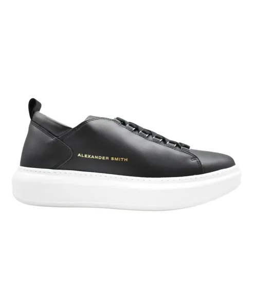 Мужские туфли на шнуровке AW23 Alexander Smith, черный
