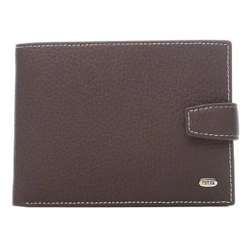 Портмоне Petek 1855 149.46B.KD2, фактура зернистая, коричневый