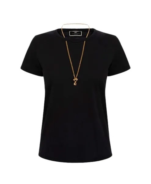 Футболка Elisabetta Franchi, черный