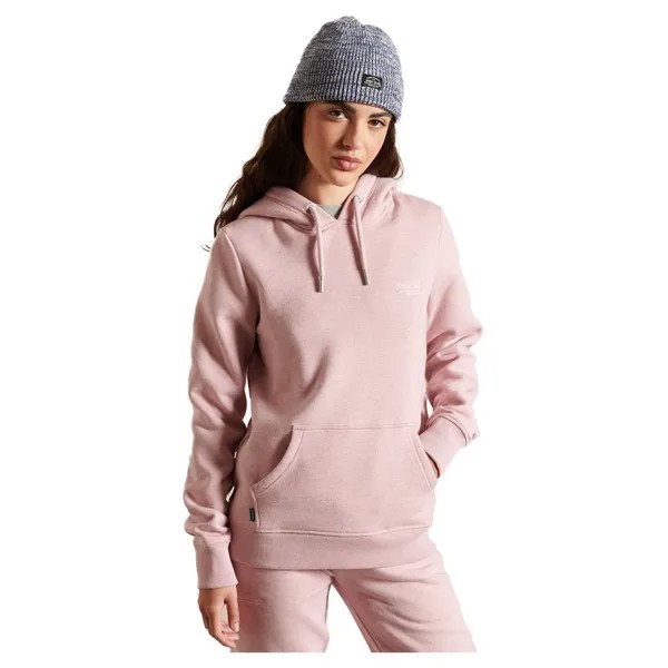 Худи Superdry Vintage Logo Embroidered, розовый