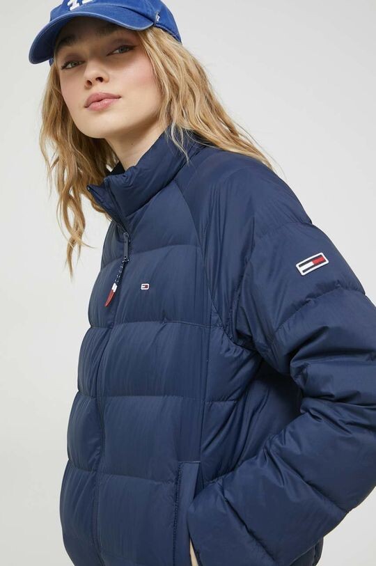 Пуховая куртка Tommy Jeans, темно-синий