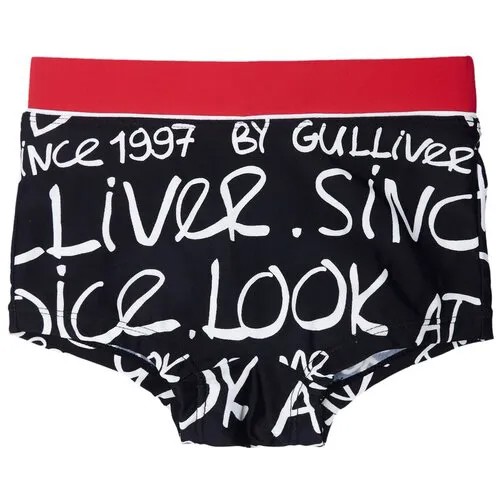Плавки Gulliver размер 98-104, черный 2