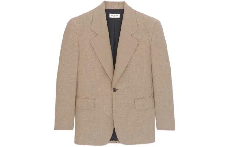 Куртка мужская серая Saint Laurent, серый