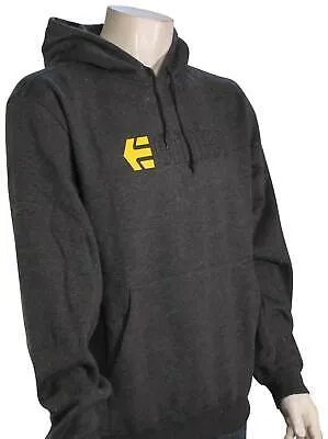 Пуловер с капюшоном Etnies Ecorp — черный/угольный/золотой — новинка