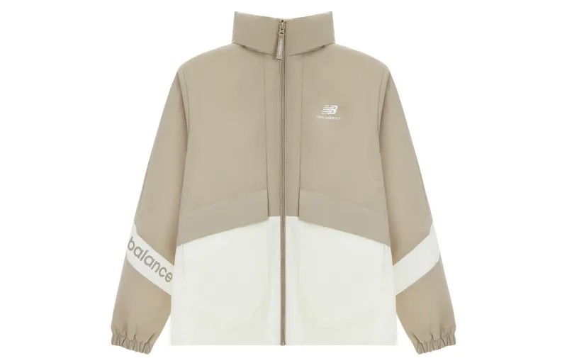 Куртка унисекс хаки New Balance, хаки