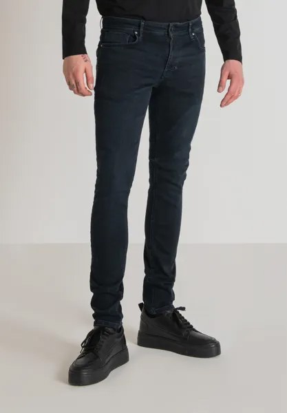 Джинсы приталенного кроя Ozzy Tapered Fit Jeans Antony Morato, цвет blue denim