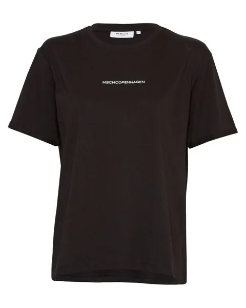 Футболка мщтерина органик Moss Copenhagen, черный
