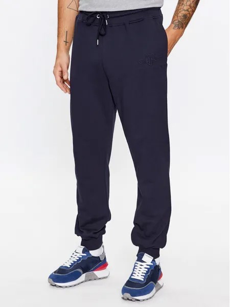 Спортивные брюки стандартного кроя Gant, синий