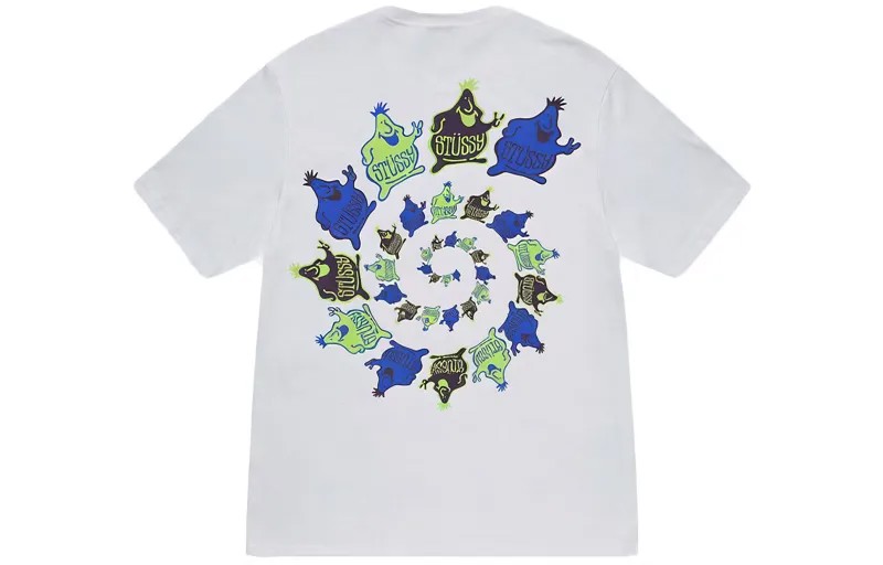 Футболка унисекс Stussy, зеленый