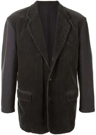 Comme Des Garçons Pre-Owned пиджак с вельветовыми вставками