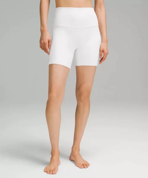 Шорты Lululemon Align High-Rise, белый