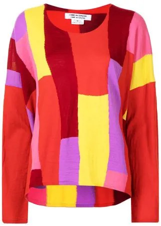 Comme Des Garçons Comme Des Garçons джемпер со вставками