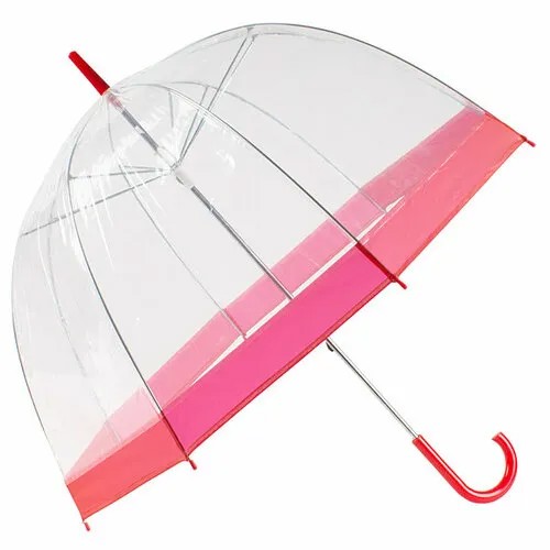 Зонт-трость ЭВРИКА подарки и удивительные вещи, красный