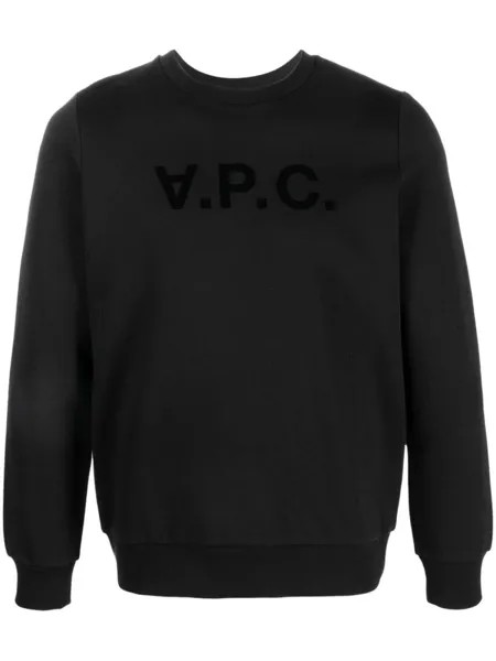 A.P.C. толстовка с логотипом, черный