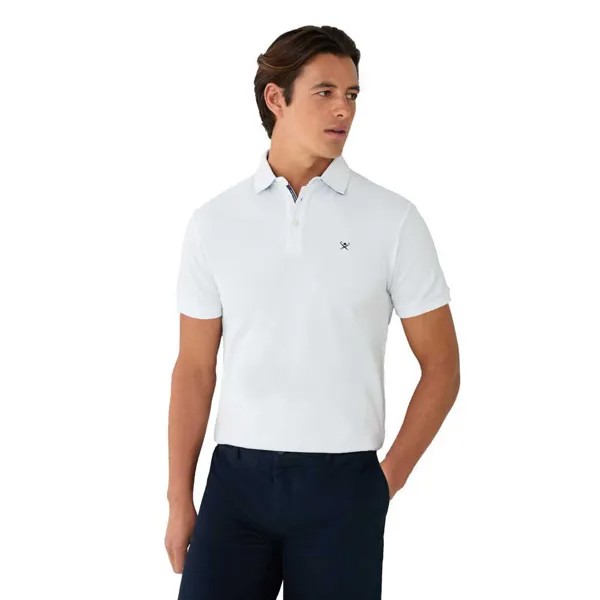 Поло Hackett Swim Trim Palm, белый