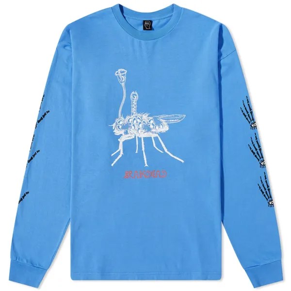 Футболка Brain Dead Long Sleeve Worm in the Apple Tee