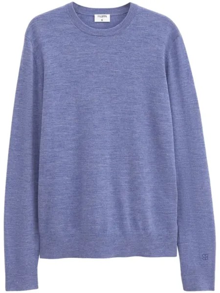 Filippa K шерстяной свитер, синий