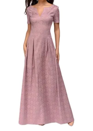 Вечернее платье женское D&M by 1001DRESS DM00383SP розовое XS