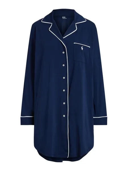 Ночная рубашка Polo Ralph Lauren Sleepshirt, военно-морской