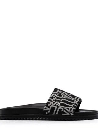 Just Cavalli шлепанцы с логотипом