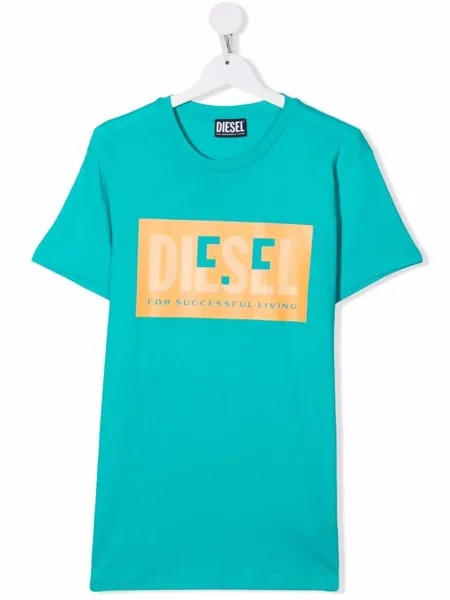 Diesel Kids футболка с логотипом