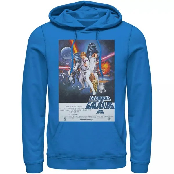 Мужская винтажная толстовка с плакатом La Guerra De Las Galaxias Star Wars