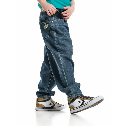 Джинсы  Mini Maxi, размер 98, синий