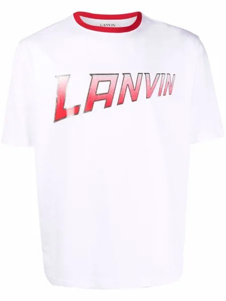 LANVIN logo-print cotton T-shirt