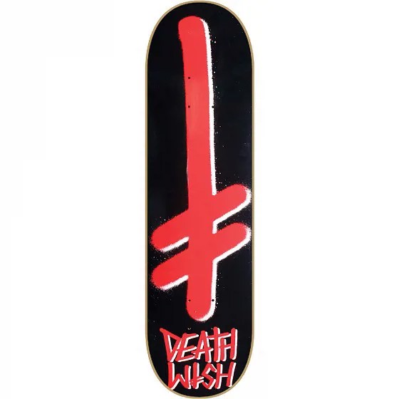 Дека для скейтборда DEATHWISH Gang Logo Deck 8.25