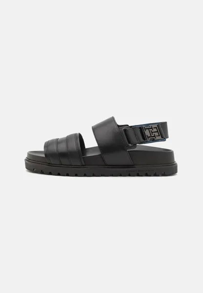 Сандалии ELEVATED BUCKLE Tommy Hilfiger, цвет black