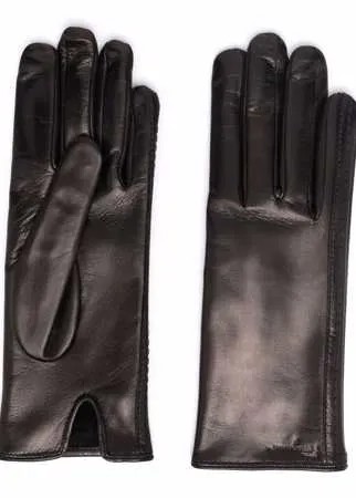 Salvatore Ferragamo перчатки с разрезами на манжетах