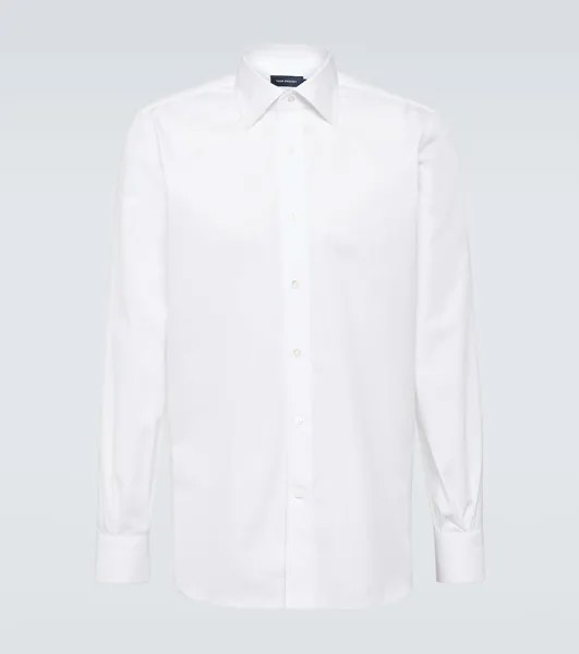 Рубашка Lecce из хлопкового поплина Thom Sweeney, белый