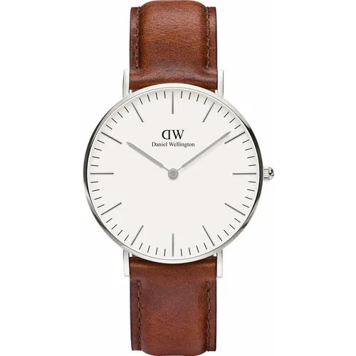 Наручные часы Daniel Wellington, серебряный, белый