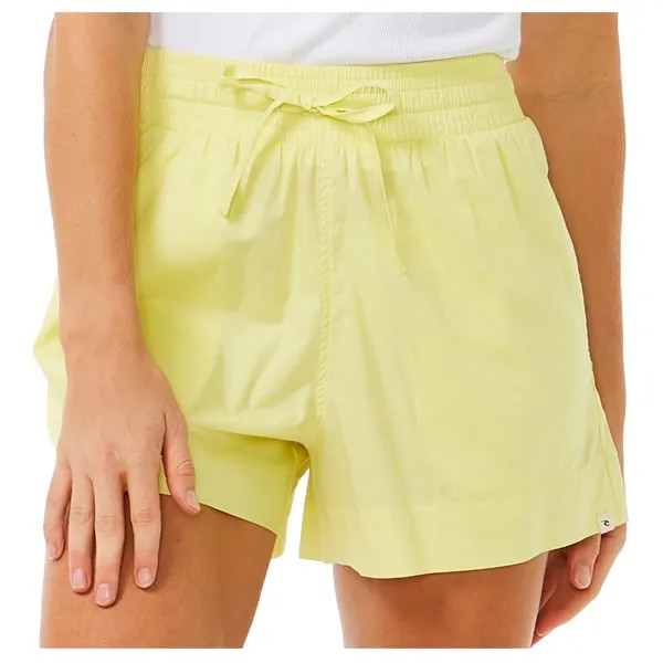 Шорты Rip Curl Women's Poplin Crushin Walk Short, цвет Bright Yellow