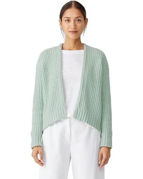 Свитер Eileen Fisher Long Sleeve Cardigan, цвет Absinthe