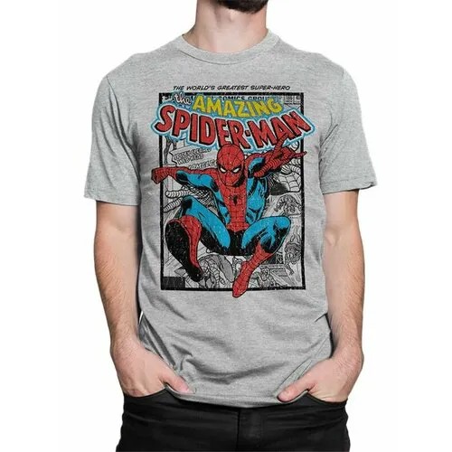 Футболка Design Heroes, размер XL, серый